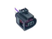 Conector 2 Vias Regulador de Voltagem, Buzina VW Fox, Gol, Up