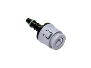 Conector Tubo Flauta Fiat 5/16 X 5/16 Reto - Cinza