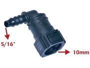 Conector 9,89 mm X 5/16" 90°/Em L - Citroen, Peugeot, Renault