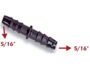 Conexão / Adaptador Reto 5/16" X 5/16"(7,94mm) - 2 Bicos Corrugados