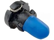 Lâmpada com Soquete Preto 12V Base/Soquete Preto/Baixo Lâmpada Cor Azul - Ar Condicionado Honda Fit - 8681