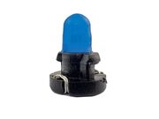 Lâmpada com Soquete Preto 12V Base/Soquete Preto/Baixo Lâmpada Cor Azul - Ar Condicionado Honda Fit