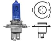 Lâmpada H4 55W 12V Super Branca 4300K - Unidade